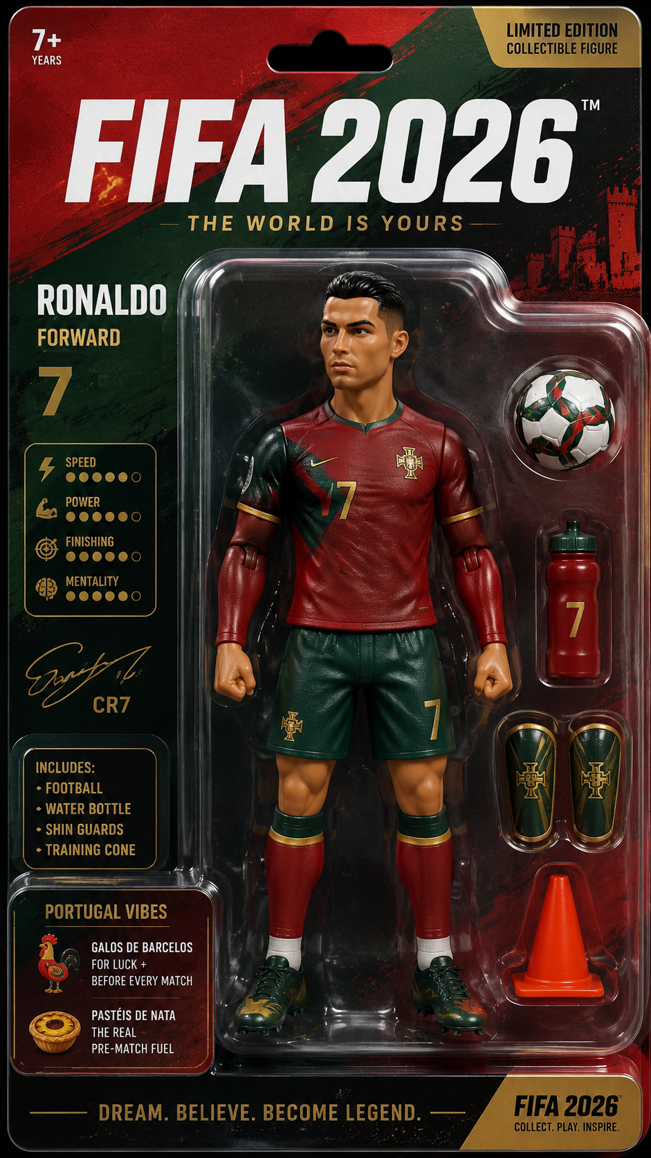 FIFA 2026 Collectible Soccer Figure