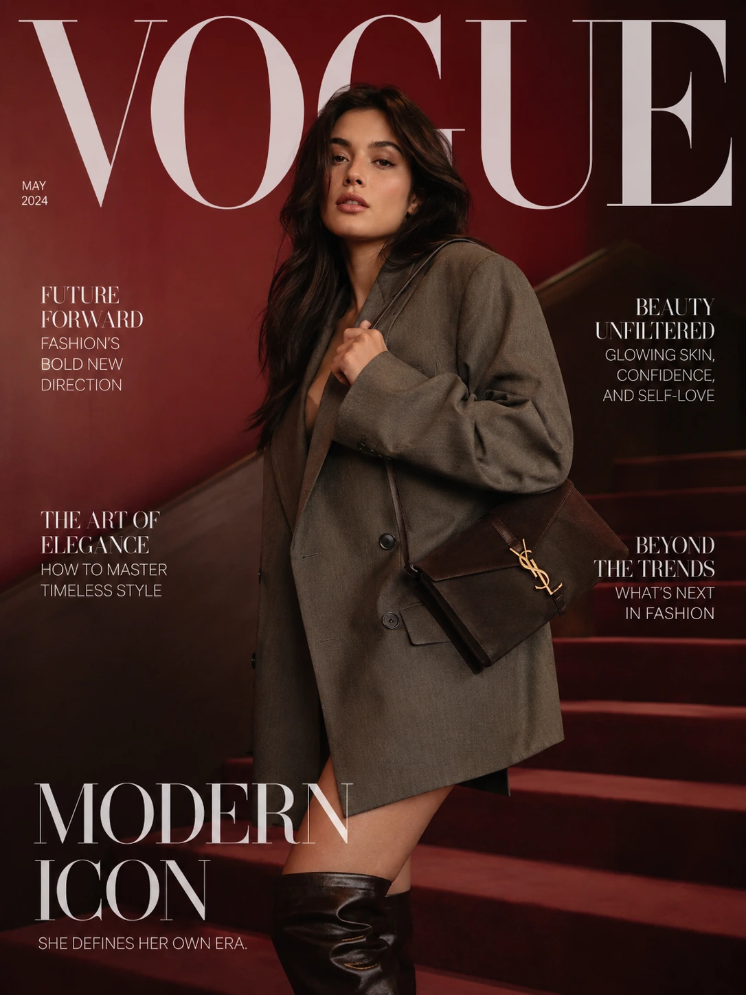 Luxury Vogue Editorial Prompt